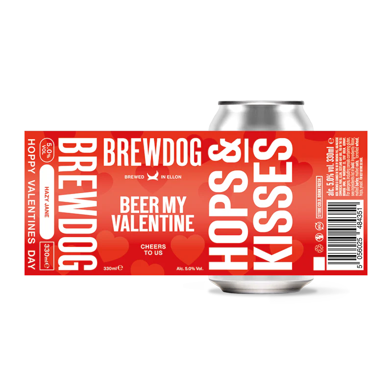 Beer my Valentine Red - Hazy Jane