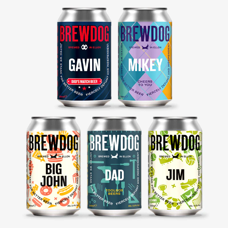 Fathers Personalised Cans