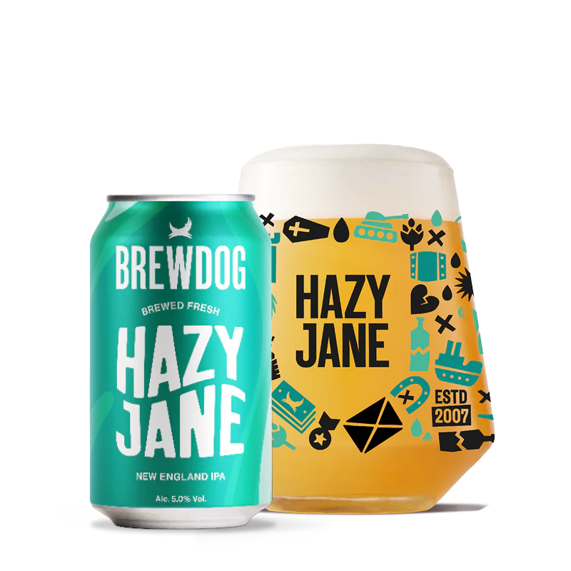 Hazy Jane 12 + Free Glass