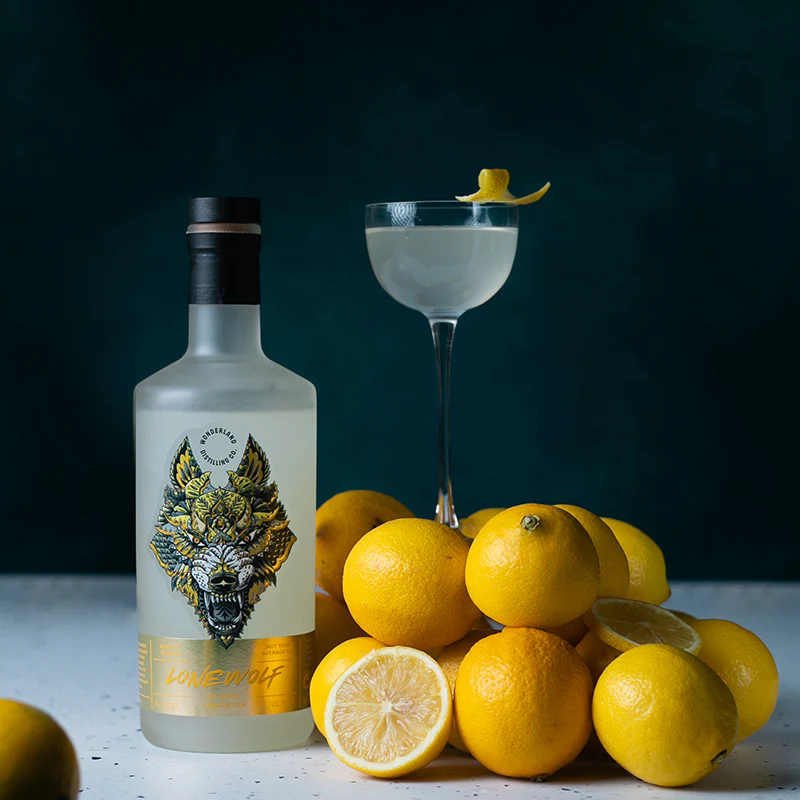Lonewolf Cloudy Lemon Gin - Image 2