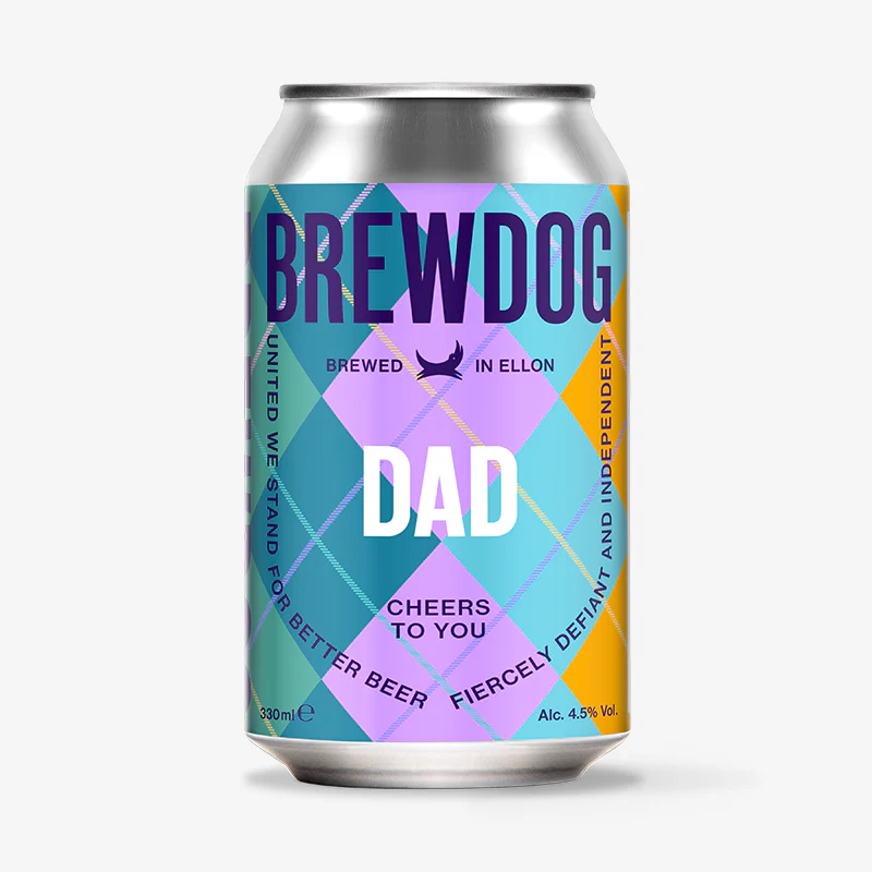 Purple Tartan Beer - Personalised Lost